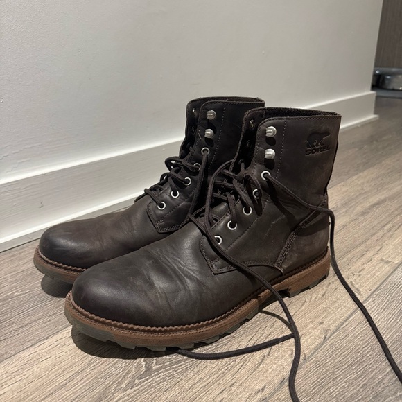 SOREL Men’s Leather Boot - Picture 2 of 6